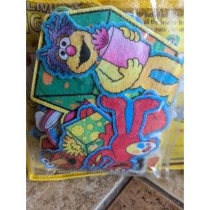 Elmos Big Day Sesame Street Display & Play 3D Felt Playset Book Baby Toddler Fun